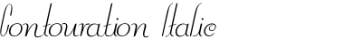 Contouration Italic